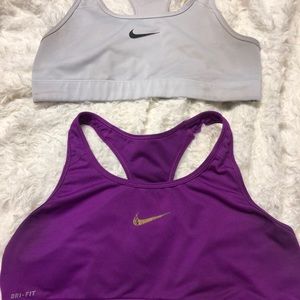 Nike sports bras